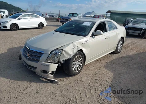 2010 Cadillac Cts Luxury из США, поврежденный, VIN 1G6DG5EG8A0134291